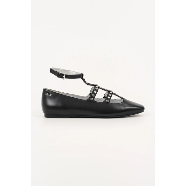 Kožené balerínky Karl Lagerfeld KONNIE 64570305