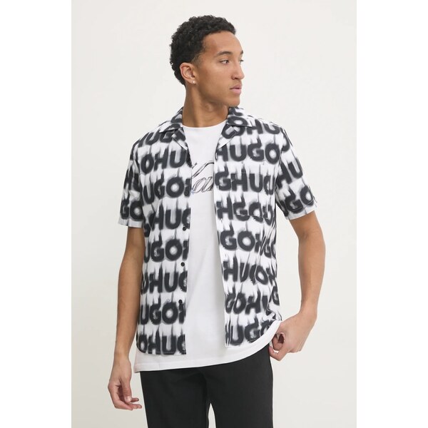 Bavlnená košeľa HUGO 61681063