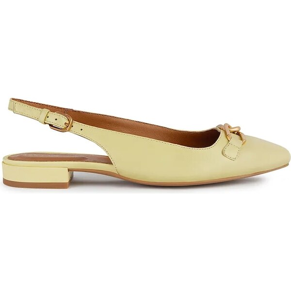 Kožené balerínky Geox D CHARYSSA B 61540044