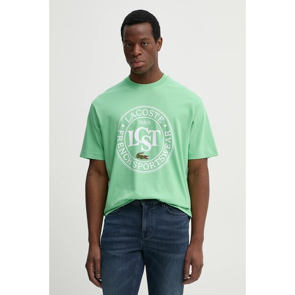 Bavlnené tričko Lacoste 62262004
