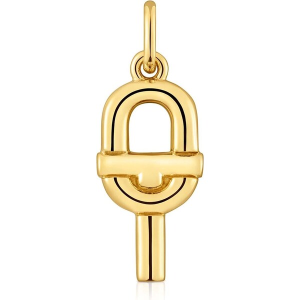 Strieborný pozlátený prívesok Tous Manifesto 64311440