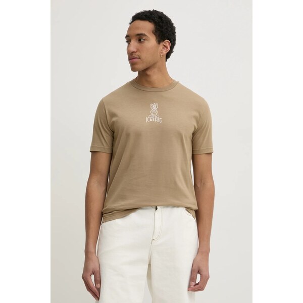 Bavlnené tričko Iceberg 64319386