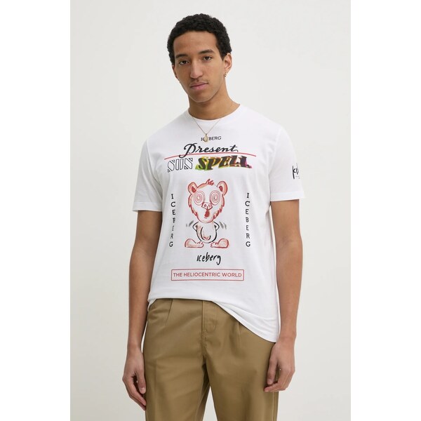 Bavlnené tričko Iceberg 64319409