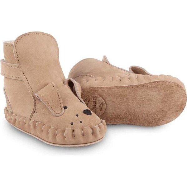 Kožené topánky pre bábätká Donsje Kapi Classic Booties Dog 57016715