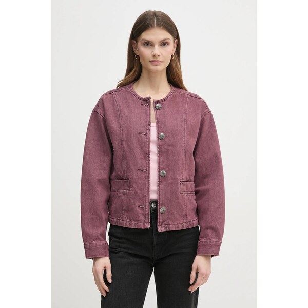 Rifľová bunda Pepe Jeans DAENA BERRY 61816416