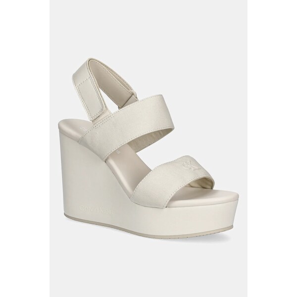Sandále Calvin Klein Jeans WEDGE SANDAL WEBBING IN 63454148