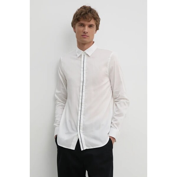 Bavlnená košeľa Armani Exchange 57055241