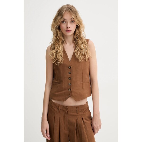 Vesta s prímesou ľanu Herskind Double 64331354