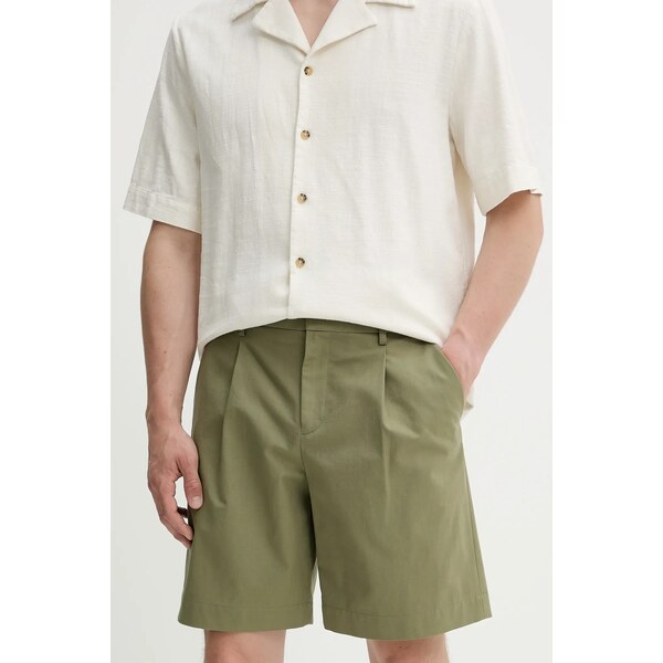 Bavlnené šortky A.P.C. short crew 63452026