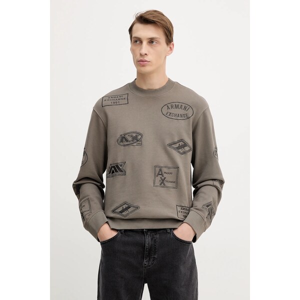 Bavlnená mikina Armani Exchange 64857614