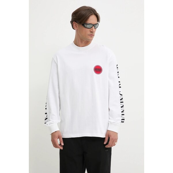 Tričko s dlhým rukávom HUGO 61957729