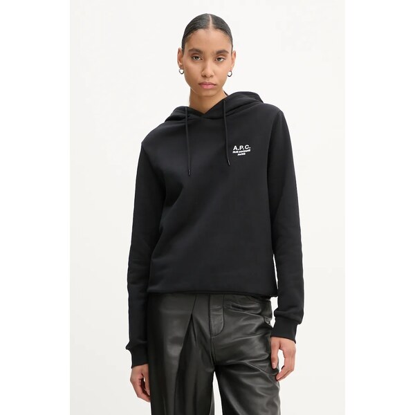 Mikina A.P.C. hoodie standard rue madame GOTS 58019217