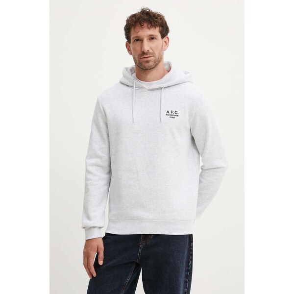 Mikina A.P.C. hoodie standard rue madame GOTS 55870260