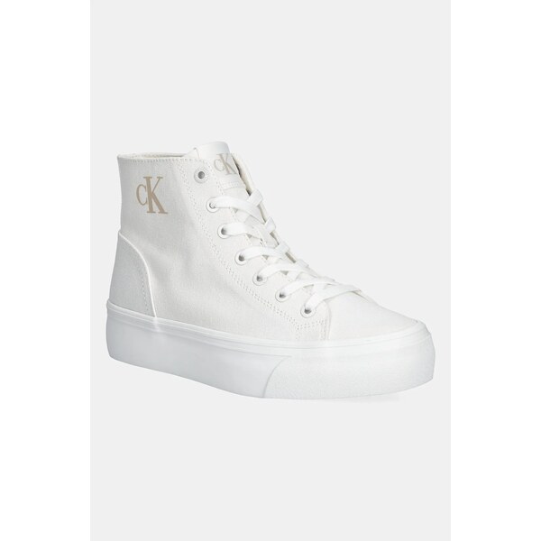 Tenisky Calvin Klein Jeans VULC FLATFORM MID CV MG 61863162