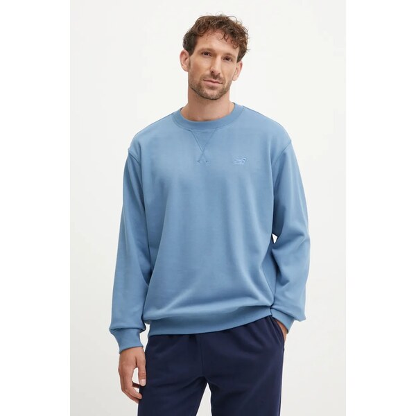 Bavlnená mikina New Balance 57317344