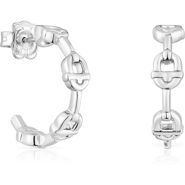 Strieborné náušnice Tous Manifesto 64312105