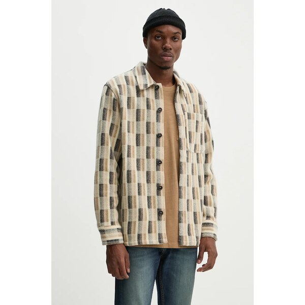 Vlnená košeľa A.P.C. surchemise stanley 57317703