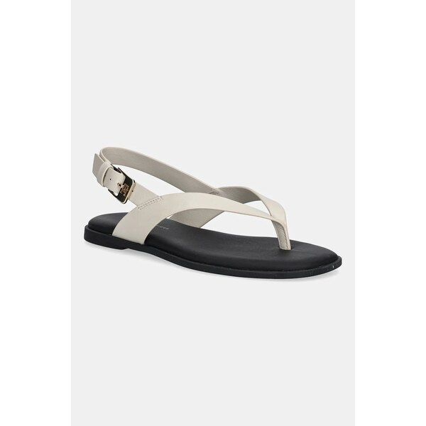 Kožené sandále Tommy Hilfiger COLOR BLOCK THONG FLAT SANDAL 63528463