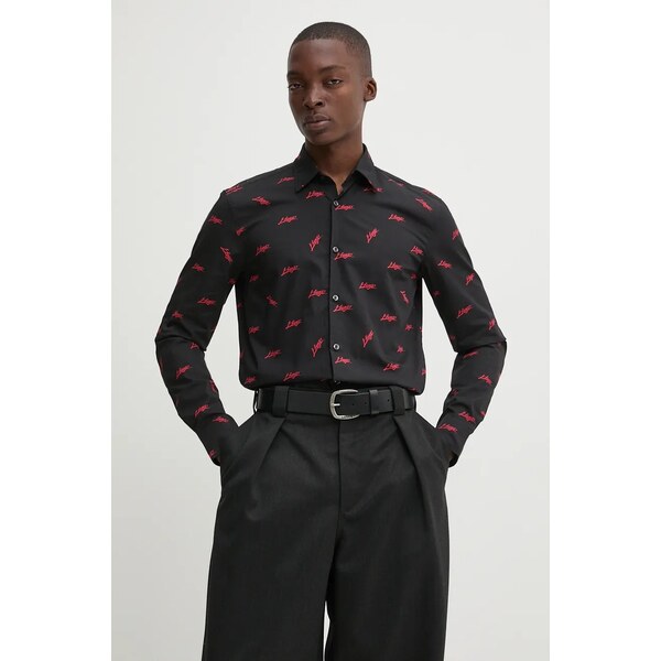 Bavlnená košeľa HUGO 57789321