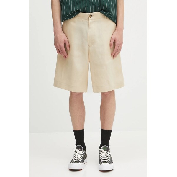 Ľanové šortky Paul Smith 63659036