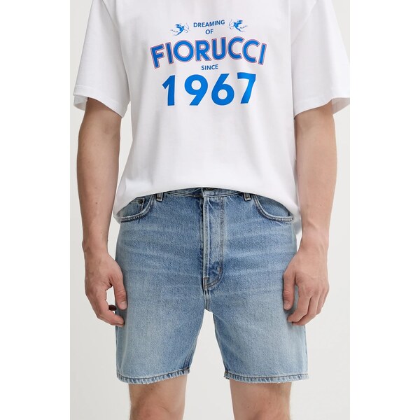 Rifľové krátke nohavice Fiorucci Light Blue Bermuda Denim Shorts 63608165