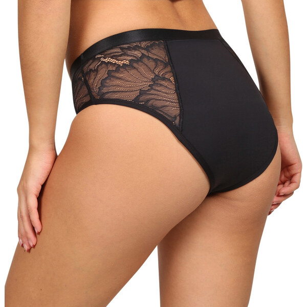 Menštruačné nohavičky Love Luna čierne LUXE Lace Midi BRIEF (LLUWLAMI) 63798133