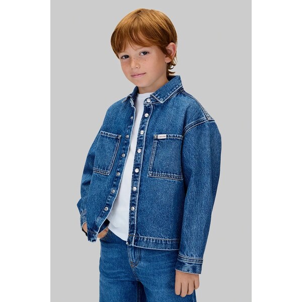 Detská bavlnená bunda Calvin Klein Jeans 64976950