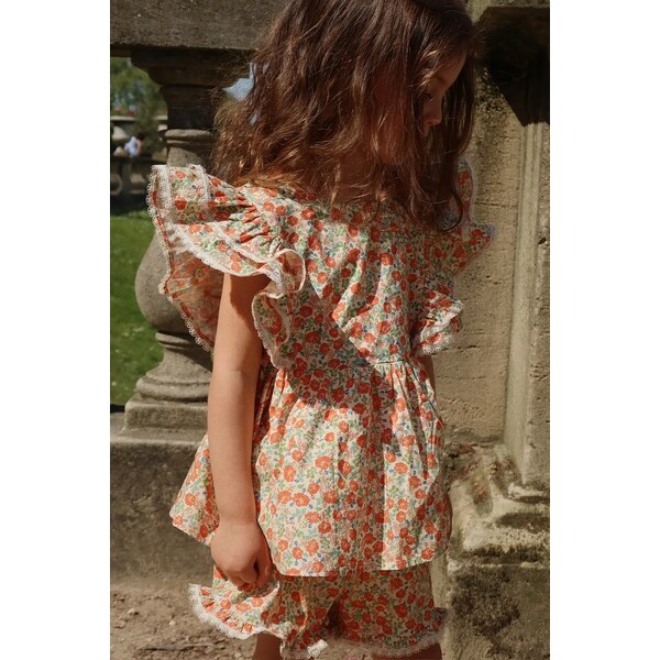 Detská bavlnená blúzka Konges Sløjd VERBENA TOP GOTS 62598975