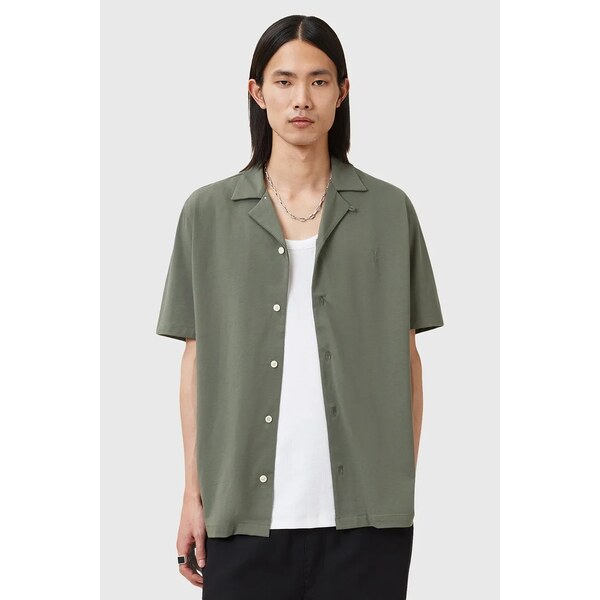 Bavlnená košeľa AllSaints HUDSON 63996405