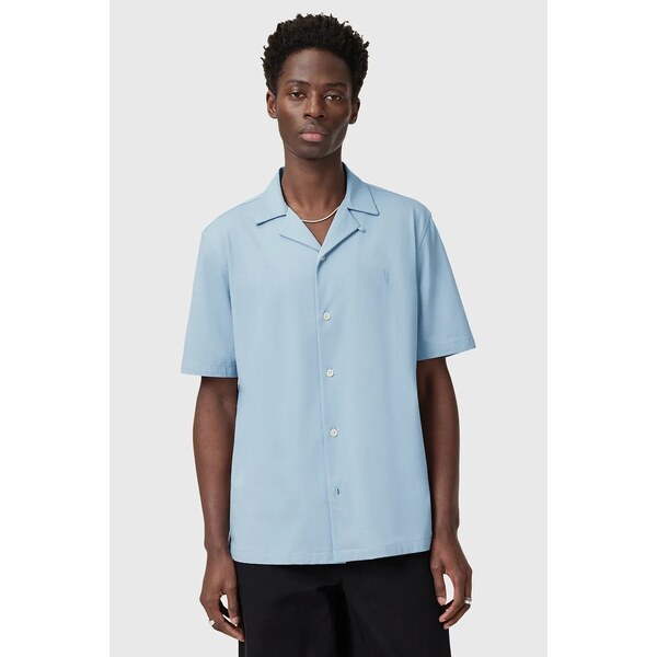 Bavlnená košeľa AllSaints HUDSON 63996406