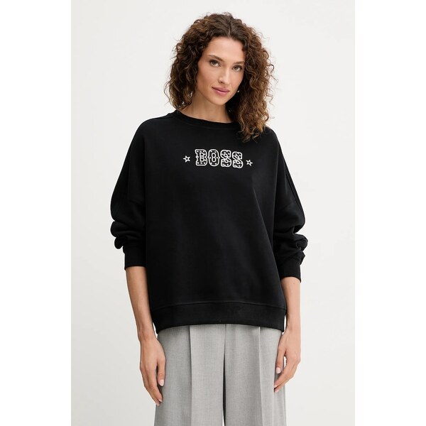 Bavlnená mikina BOSS Orange C_Eland_1 64890940