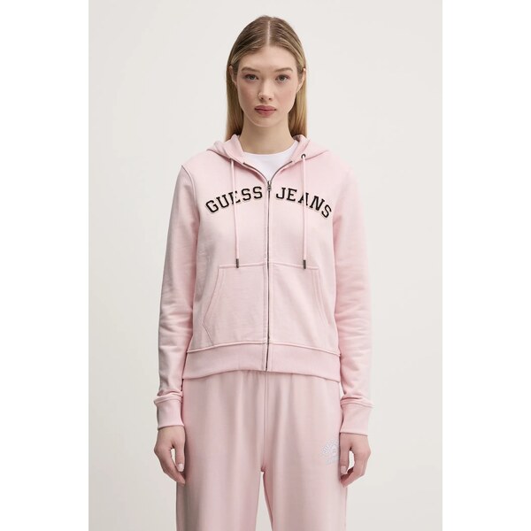 Bavlnená mikina Guess Jeans 62349586