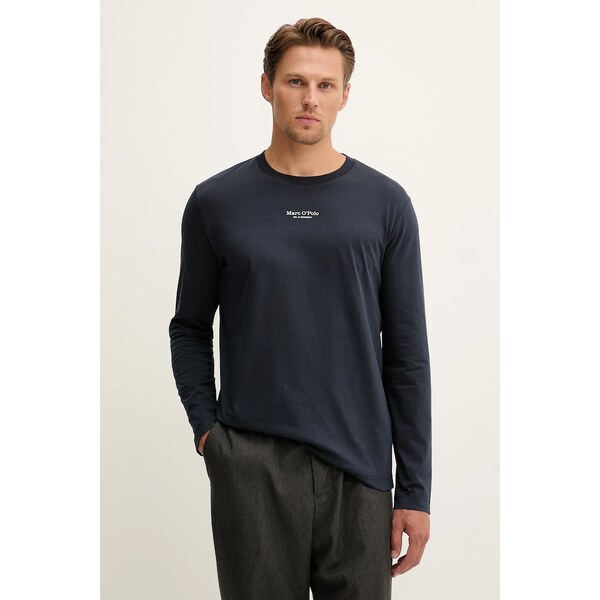 Bavlnené tričko s dlhým rukávom Marc OPolo 64976631