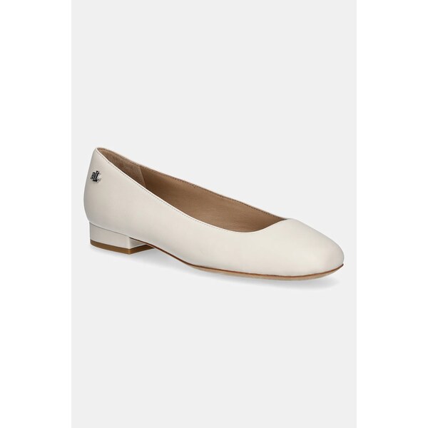 Kožené balerínky Lauren Ralph Lauren Emellie Bllt 62210455