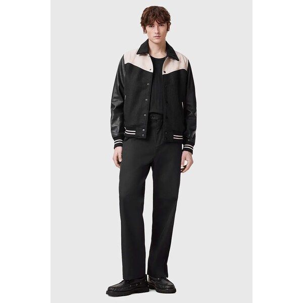 Nohavice s prímesou vlny AllSaints LOCKE 63996536