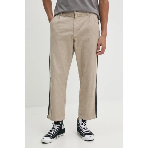 Menčestrové nohavice Quiksilver Roller Line Pant 64313119