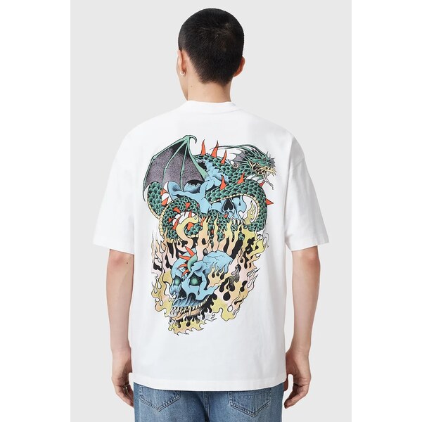 Bavlnené tričko AllSaints WRITHER 63996559