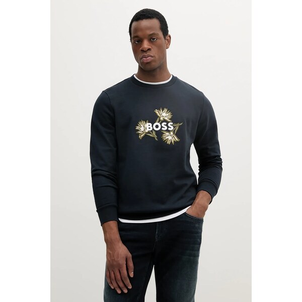 Bavlnená mikina BOSS 63424675