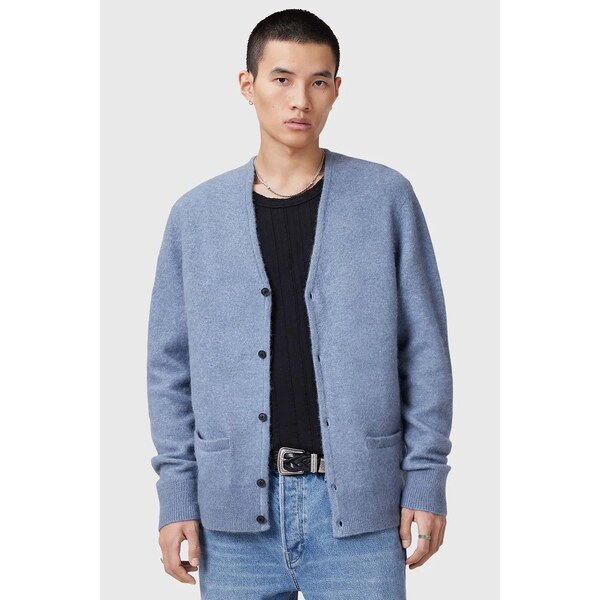 Vlnený kardigán AllSaints RENN 63996543