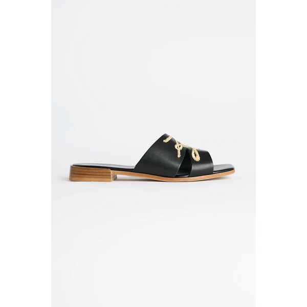 Kožené šľapky Karl Lagerfeld PETALO 62326210