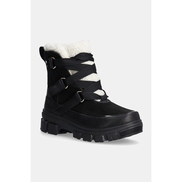 Semišové topánky Sorel TORINO V RESORT WP OUTDR 64313222