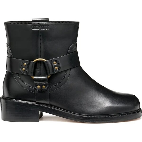 Kožené členkové topánky Geox D NALVIA 64986619