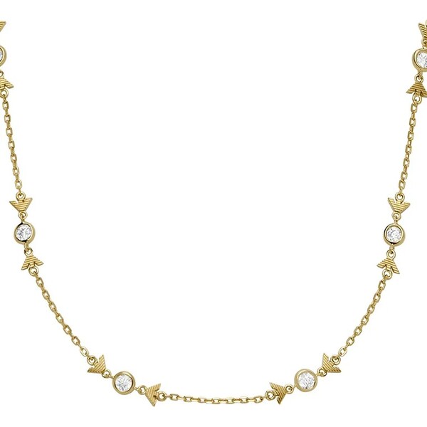 Strieborný náhrdelník Emporio Armani EAGLE LOGO 62575644