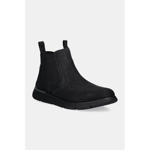 Nubukové chelsea čižmy Skechers AUGUSTINO PAULO 65544898