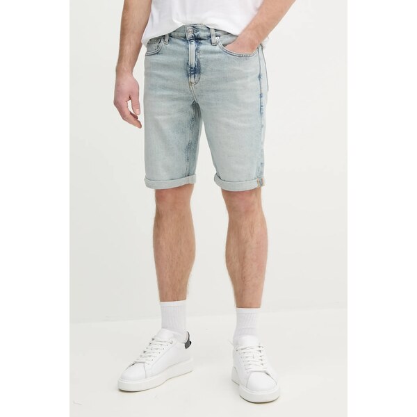 Rifľové krátke nohavice Calvin Klein Jeans 62582431