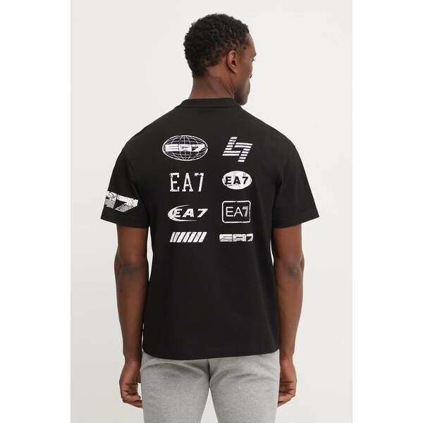 Bavlnené tričko EA7 Emporio Armani 62404070