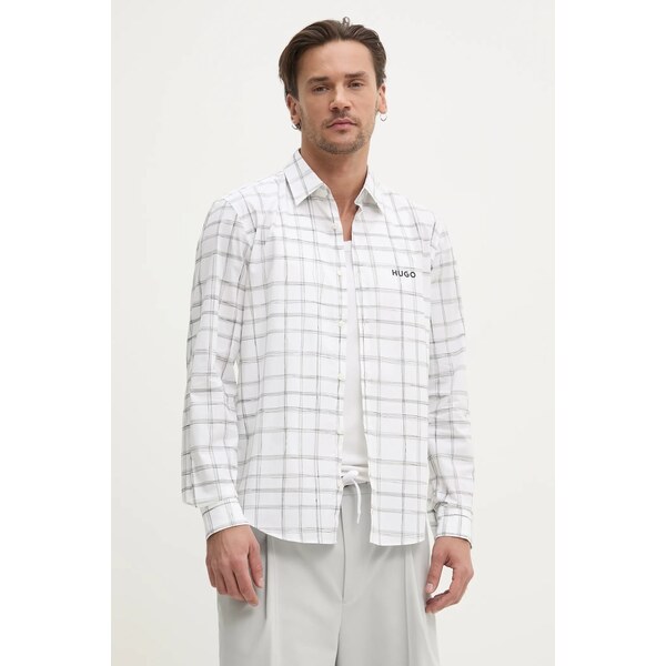 Bavlnená košeľa HUGO 62438091