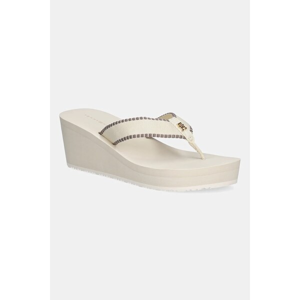 Šľapky Tommy Hilfiger WEDGE BEACH SANDAL 63837343