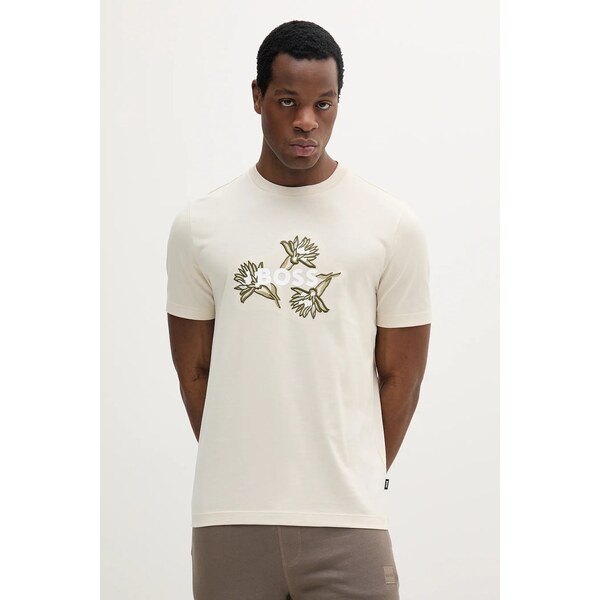 Bavlnené tričko BOSS 63424676