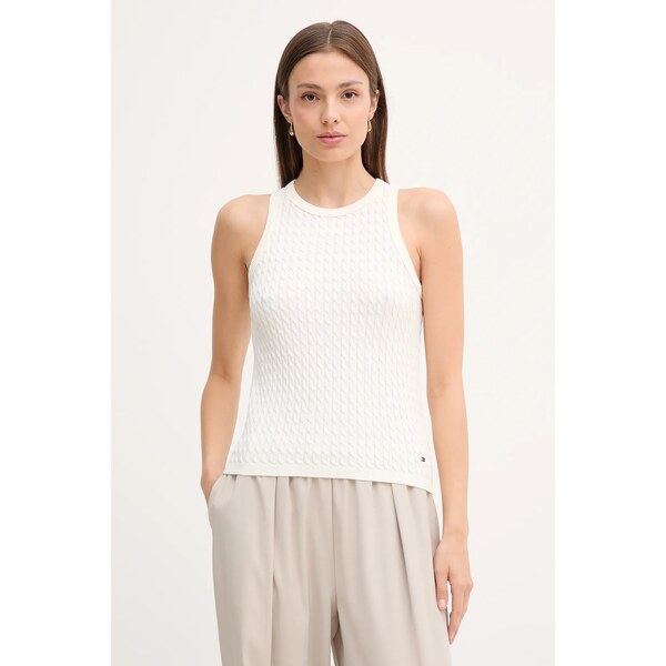 Bavlnená vesta Tommy Hilfiger 64167547